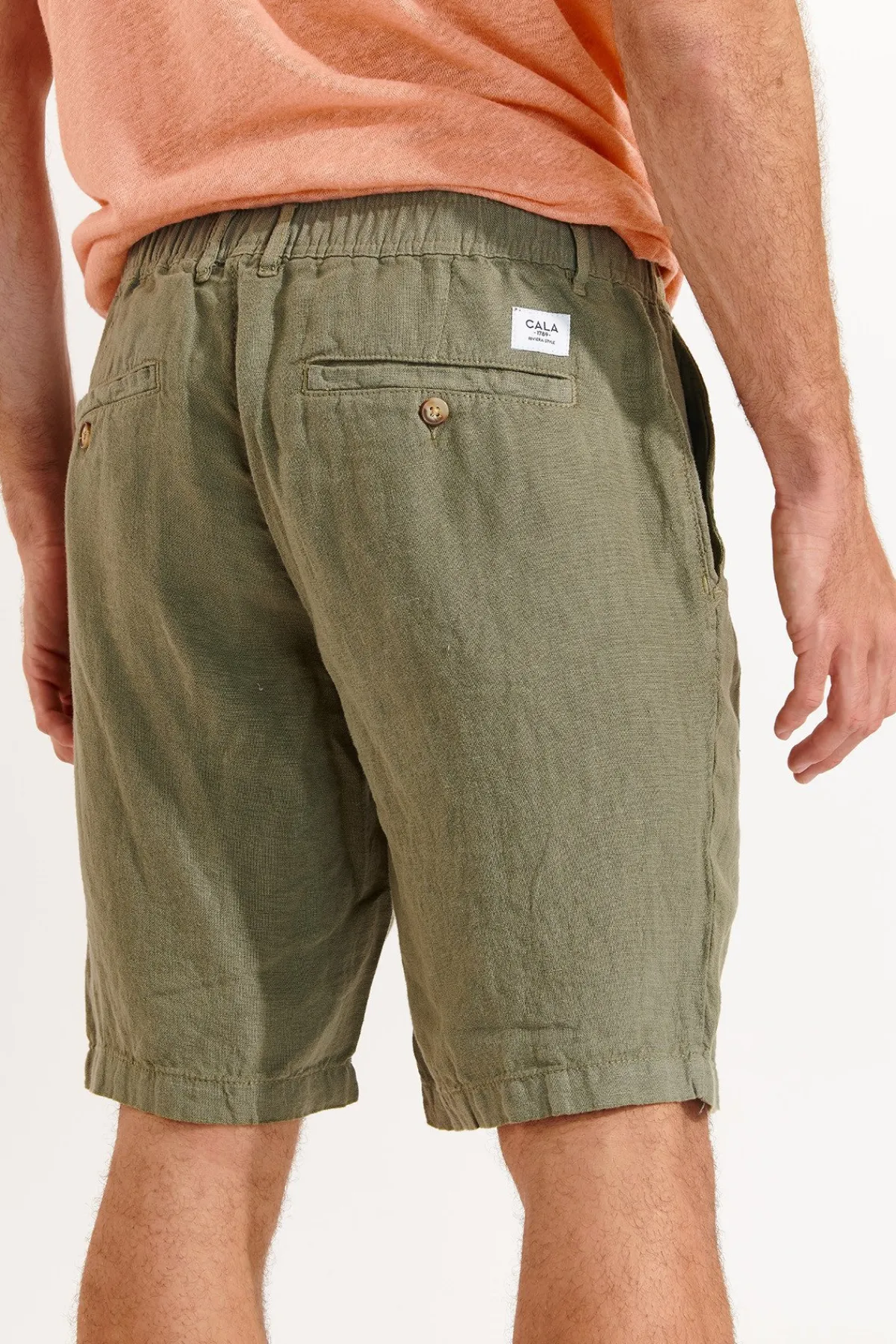 Cala 1789 Bermuda Kaki Xavier Lindye Clearance