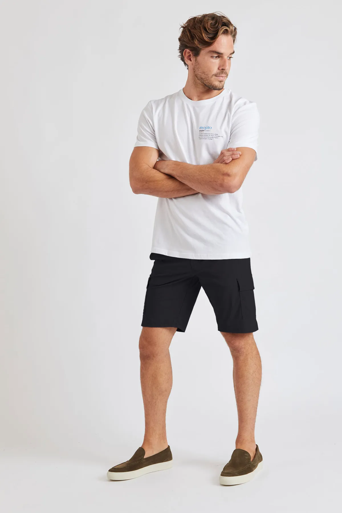 Cala 1789 Bermuda Noir Fabio Lescada Fashion