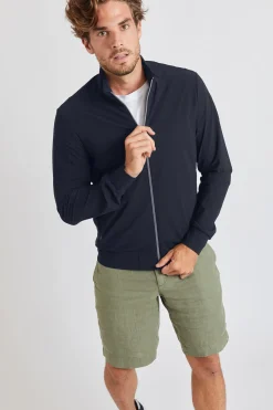 Cala 1789 Blouson Marine à zip Luc Lescada Hot