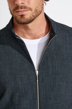 Cala 1789 Blouson noir zippé Danyel CANSIGLIA Hot