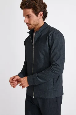 Cala 1789 Blouson noir zippé Danyel CANSIGLIA Hot