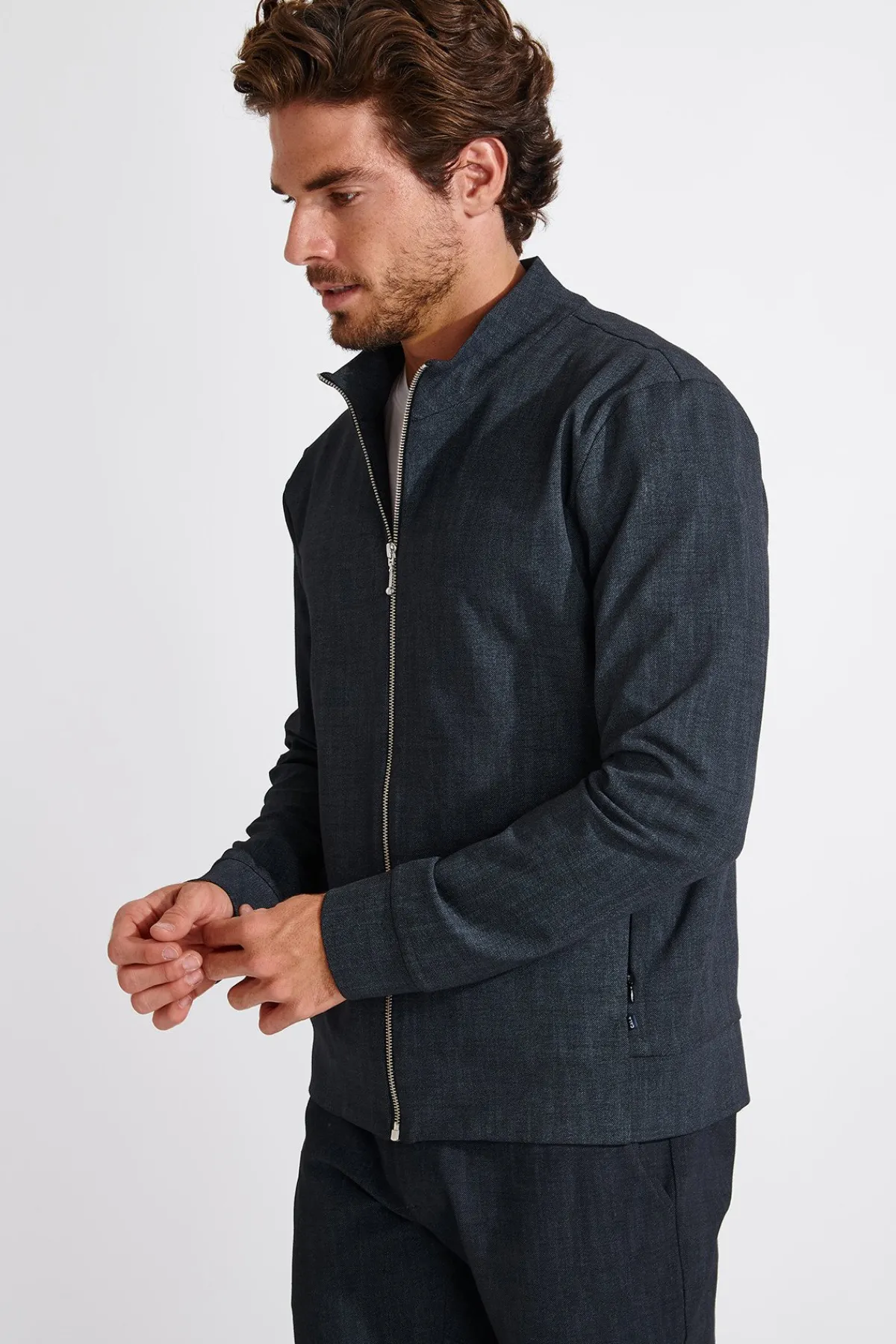 Cala 1789 Blouson noir zippé Danyel CANSIGLIA Hot