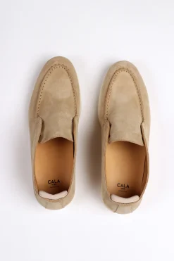 Cala 1789 Boots en daim beige DAVE TARAMO New