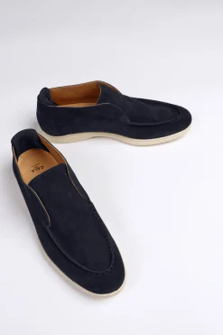 Cala 1789 Boots en daim bleu marine DAVE TARAMO Clearance