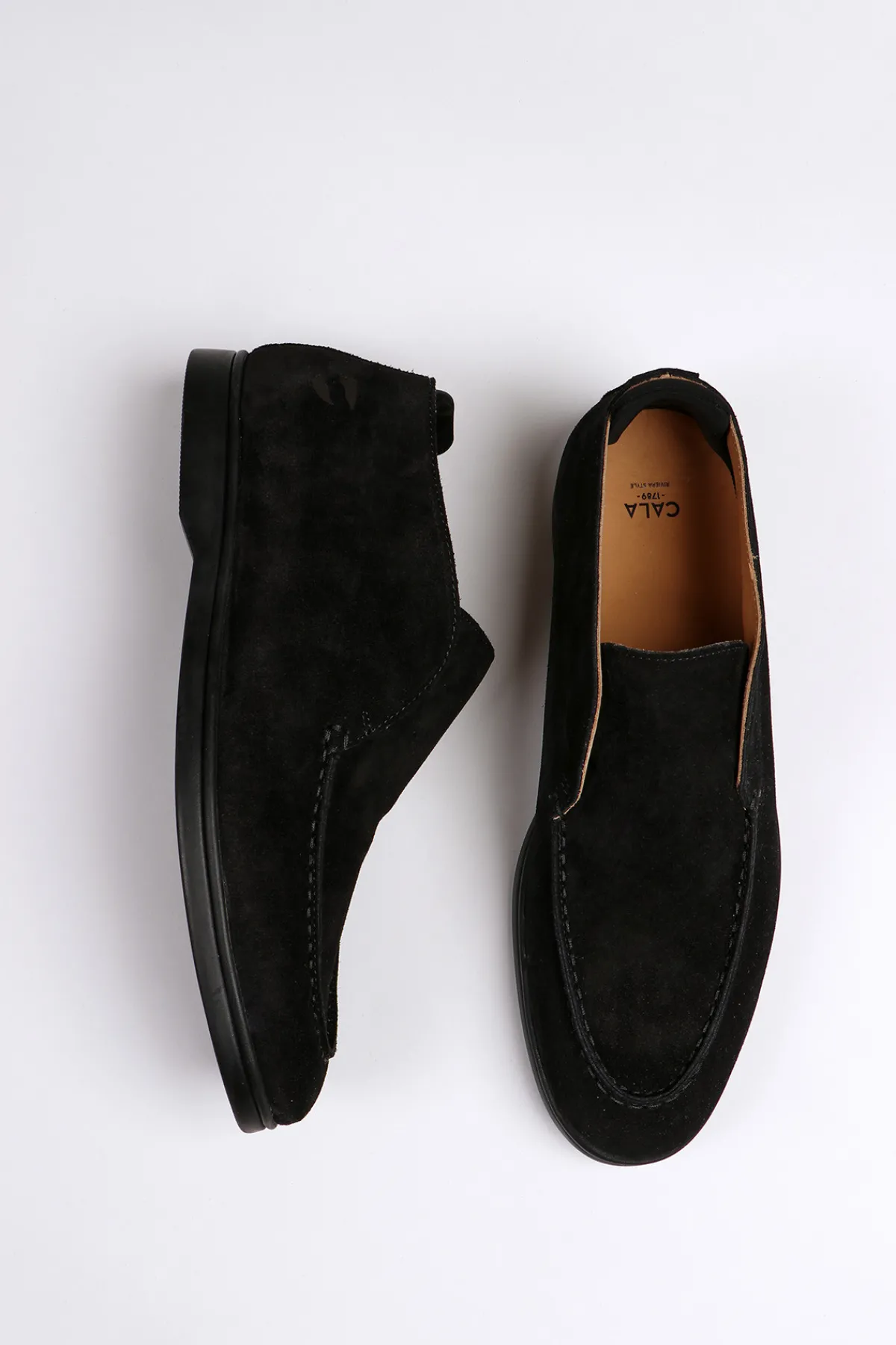 Cala 1789 Boots en daim noires DAVE TARAMO Discount
