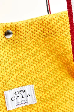Cala 1789 Cabas de plage héritage Jaune CABAS HERITAGE Discount