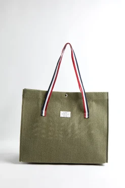 Cala 1789 Cabas de plage héritage Kaki CABAS HERITAGE New