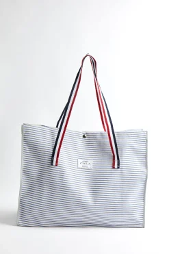 Cala 1789 Cabas de plage rayure ciel CABAS STRIPE CALA Sale