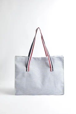 Cala 1789 Cabas de plage rayure ciel CABAS STRIPE CALA Sale