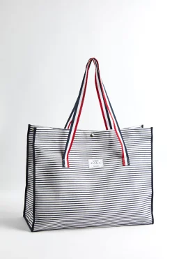 Cala 1789 Cabas de plage rayure Marine CABAS STRIPE CALA Fashion