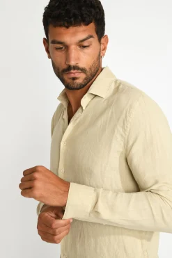 Cala 1789 Chemise beige QUENTIN PISE matière coton Fashion