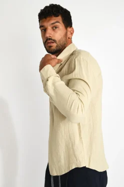 Cala 1789 Chemise beige QUENTIN PISE matière coton Fashion