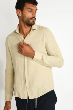 Cala 1789 Chemise beige QUENTIN PISE matière coton Fashion