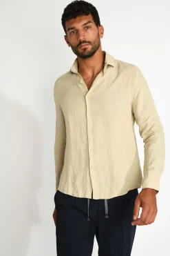 Cala 1789 Chemise beige QUENTIN PISE matière coton Fashion