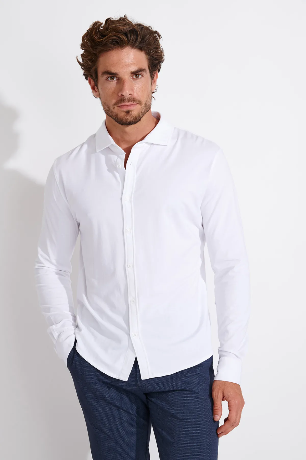 Cala 1789 Chemise blanche FAUST TERZO New