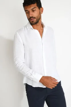 Cala 1789 Chemise blanche QUENTIN PISE matière coton Online