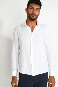 Cala 1789 Chemise blanche QUENTIN PISE matière coton Online