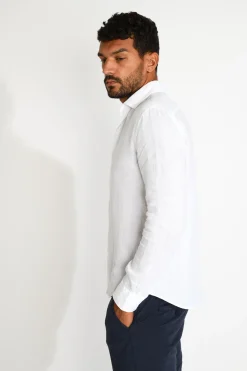 Cala 1789 Chemise blanche QUENTIN PISE matière coton Online