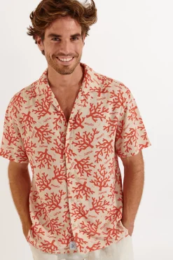 Cala 1789 Chemise corail STEFANO AGORA Sale
