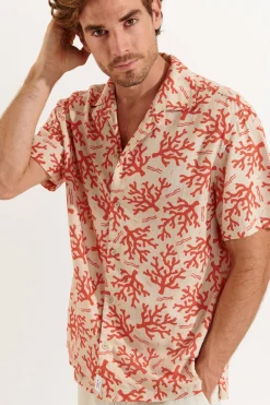 Cala 1789 Chemise corail STEFANO AGORA Sale