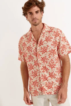 Cala 1789 Chemise corail STEFANO AGORA Sale
