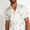 Cala 1789 Chemise écrue imprimé corail STEFANO AGORA Online