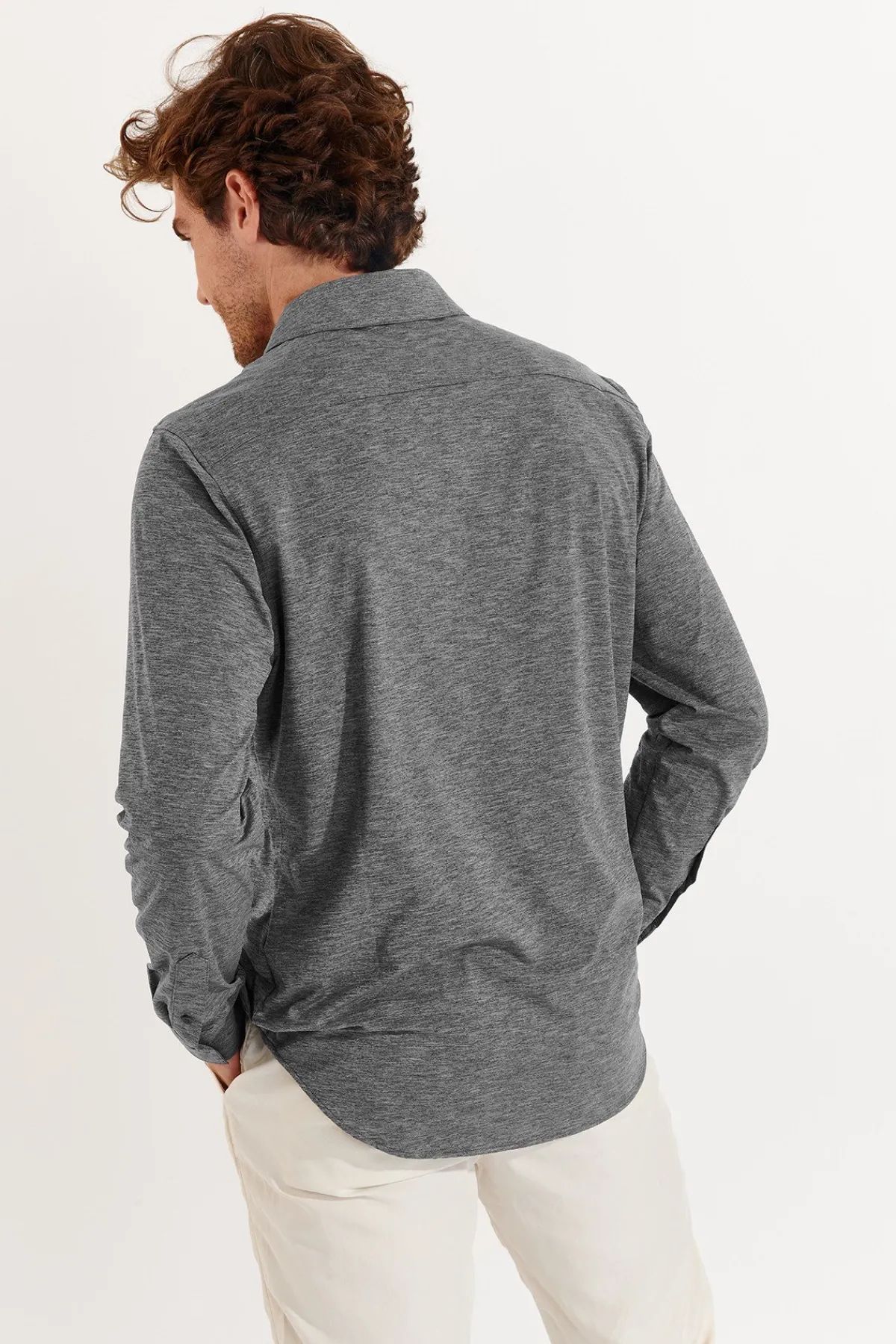 Cala 1789 Chemise gris anthracite ALAIN ORSINI Clearance