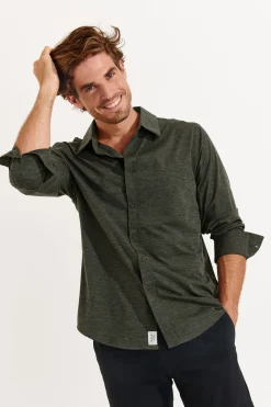 Cala 1789 Chemise kaki ALAIN ORSINI Online
