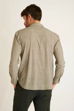 Cala 1789 CHEMISE MANCHES LONGUES BEIGE ALAIN NAPOLI Outlet