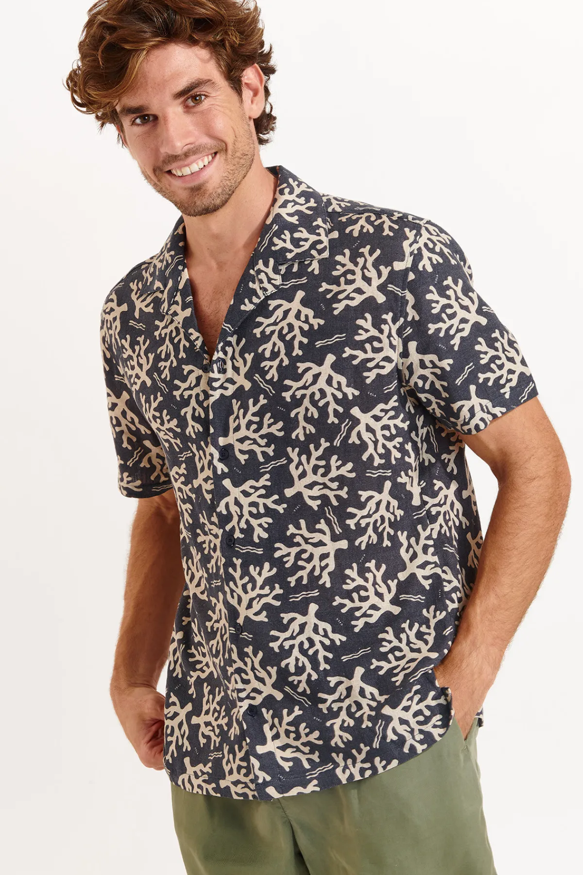 Cala 1789 Chemise marine STEFANO AGORA New
