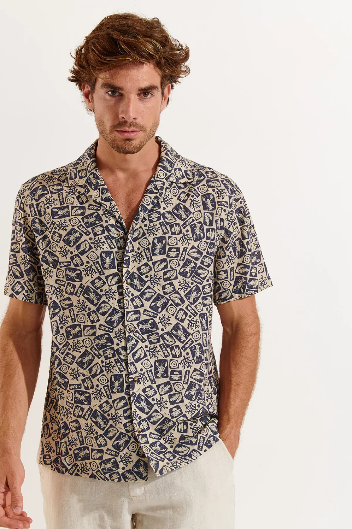 Cala 1789 Chemise marine STEFANO CORFOU Online