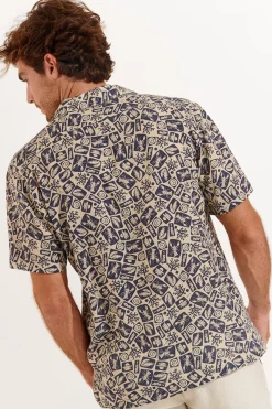 Cala 1789 Chemise marine STEFANO CORFOU Online