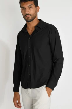 Cala 1789 Chemise noir technique JEAN BAIABLUE Best