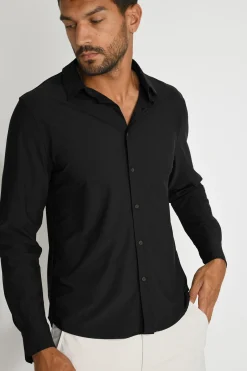 Cala 1789 Chemise noir technique JEAN BAIABLUE Best