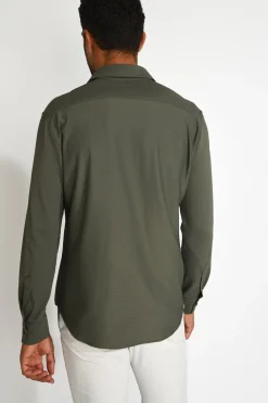 Cala 1789 Chemise technique kaki JEAN TRIESTE Best