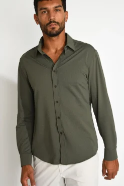 Cala 1789 Chemise technique kaki JEAN TRIESTE Best