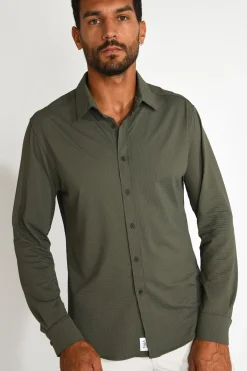Cala 1789 Chemise technique kaki JEAN TRIESTE Best