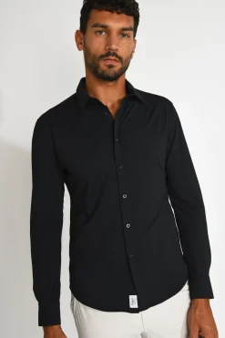 Cala 1789 Chemise technique noir JEAN TRIESTE Sale