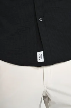 Cala 1789 Chemise technique noir JEAN TRIESTE Sale