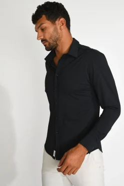 Cala 1789 Chemise technique noir JEAN TRIESTE Sale
