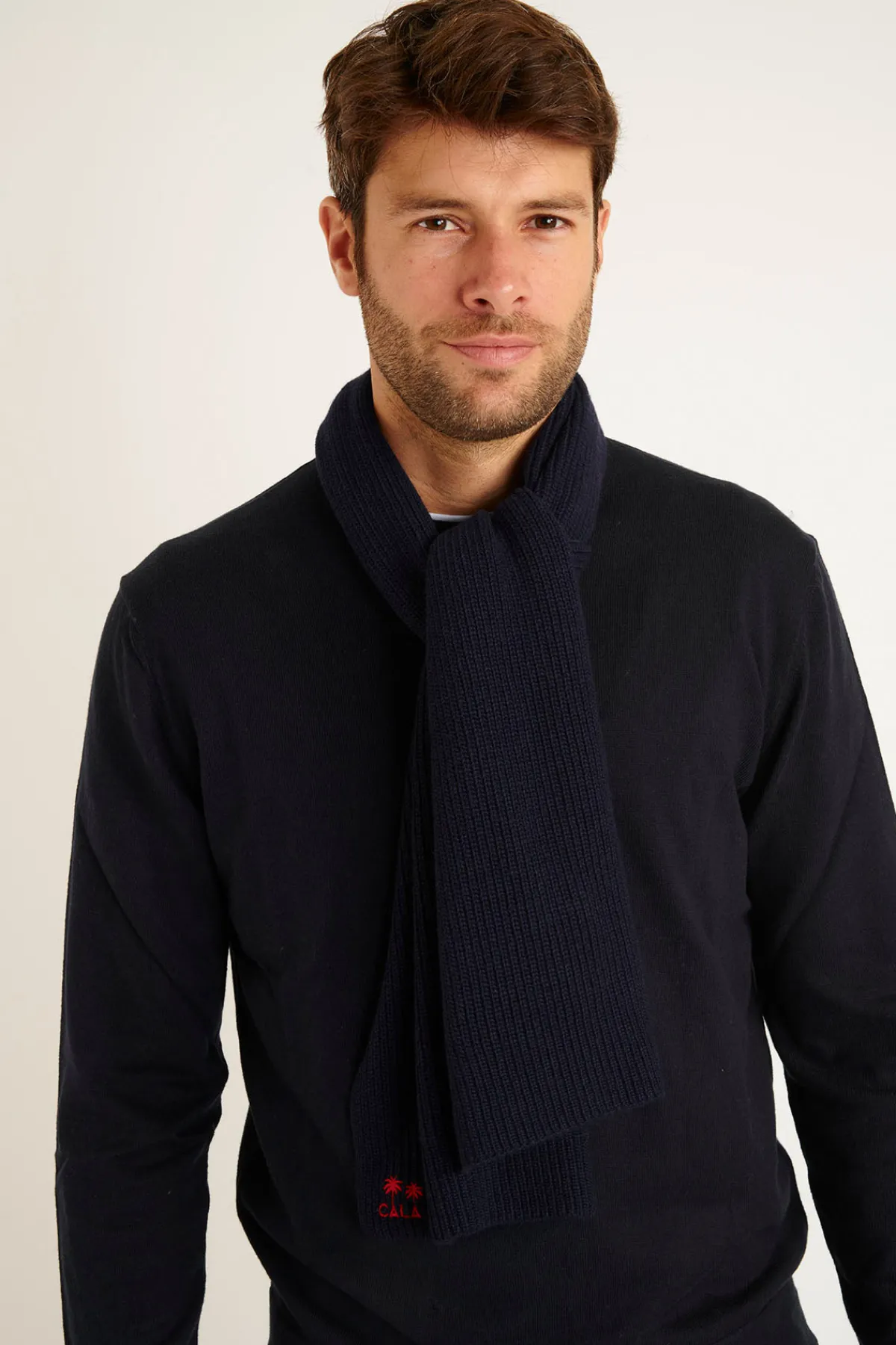 Cala 1789 Echarpe Marine Homme SAMUEL MARCEL Hot