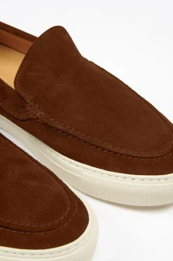 Cala 1789 Espadrilles en cuir acajoux LEON MARINELLA New