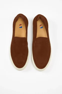 Cala 1789 Espadrilles en cuir acajoux LEON MARINELLA New