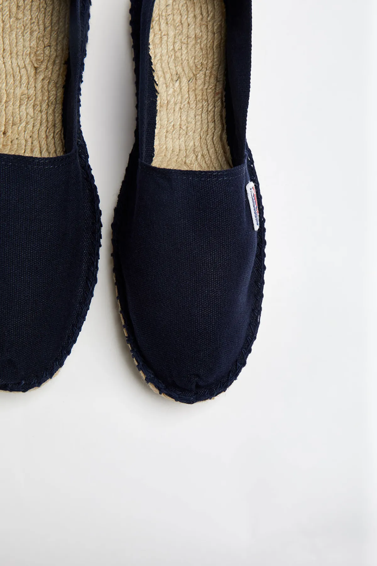 Cala 1789 Espadrilles en toile Bleu Marine - Made in France CLASSIQUE UNI Clearance