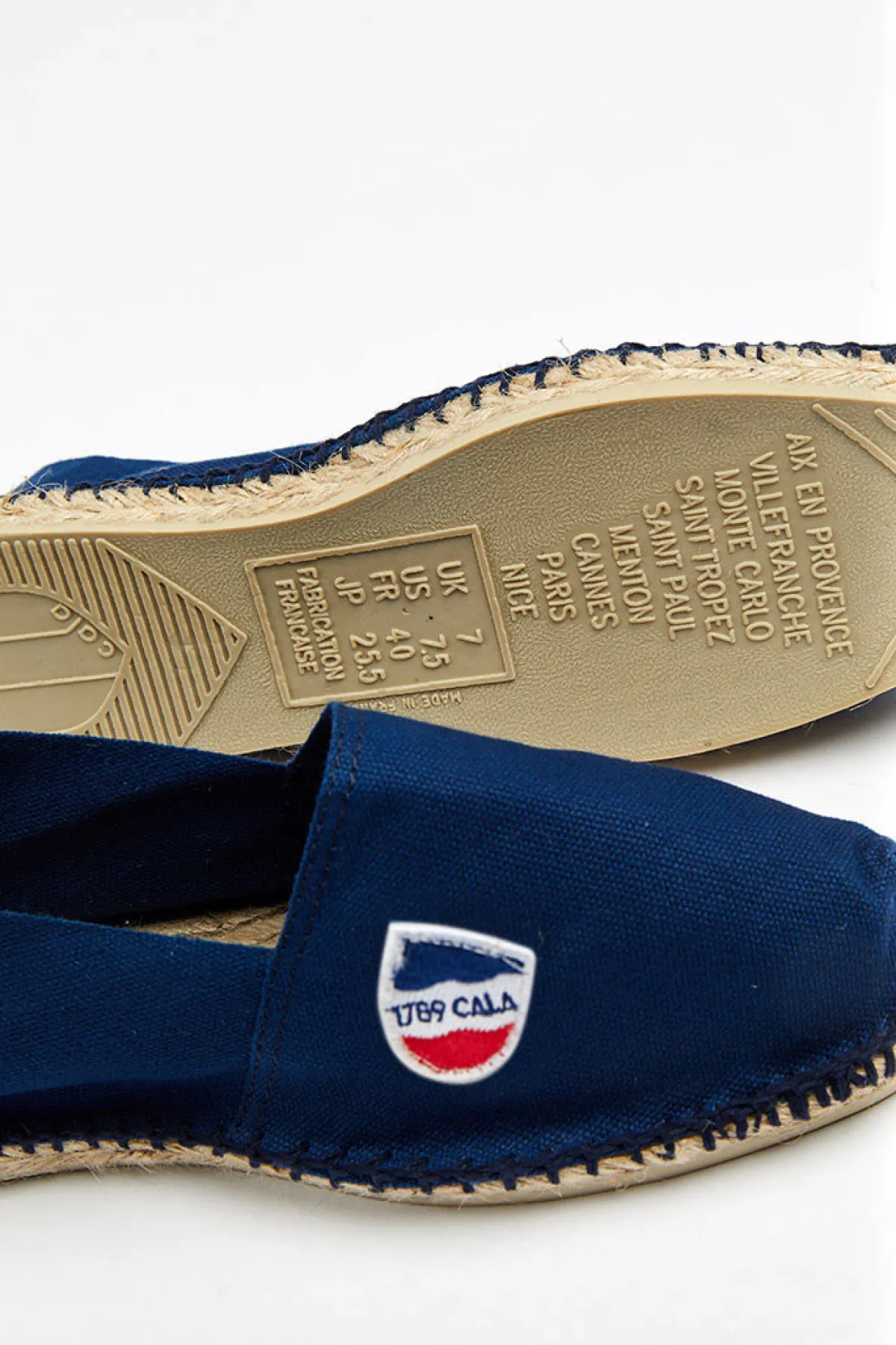 Cala 1789 Espadrilles en toile Bleu Indigo CLASSIQUE UNI Online