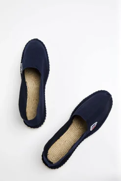 Cala 1789 Espadrilles en toile Bleu Marine - Made in France CLASSIQUE UNI Clearance