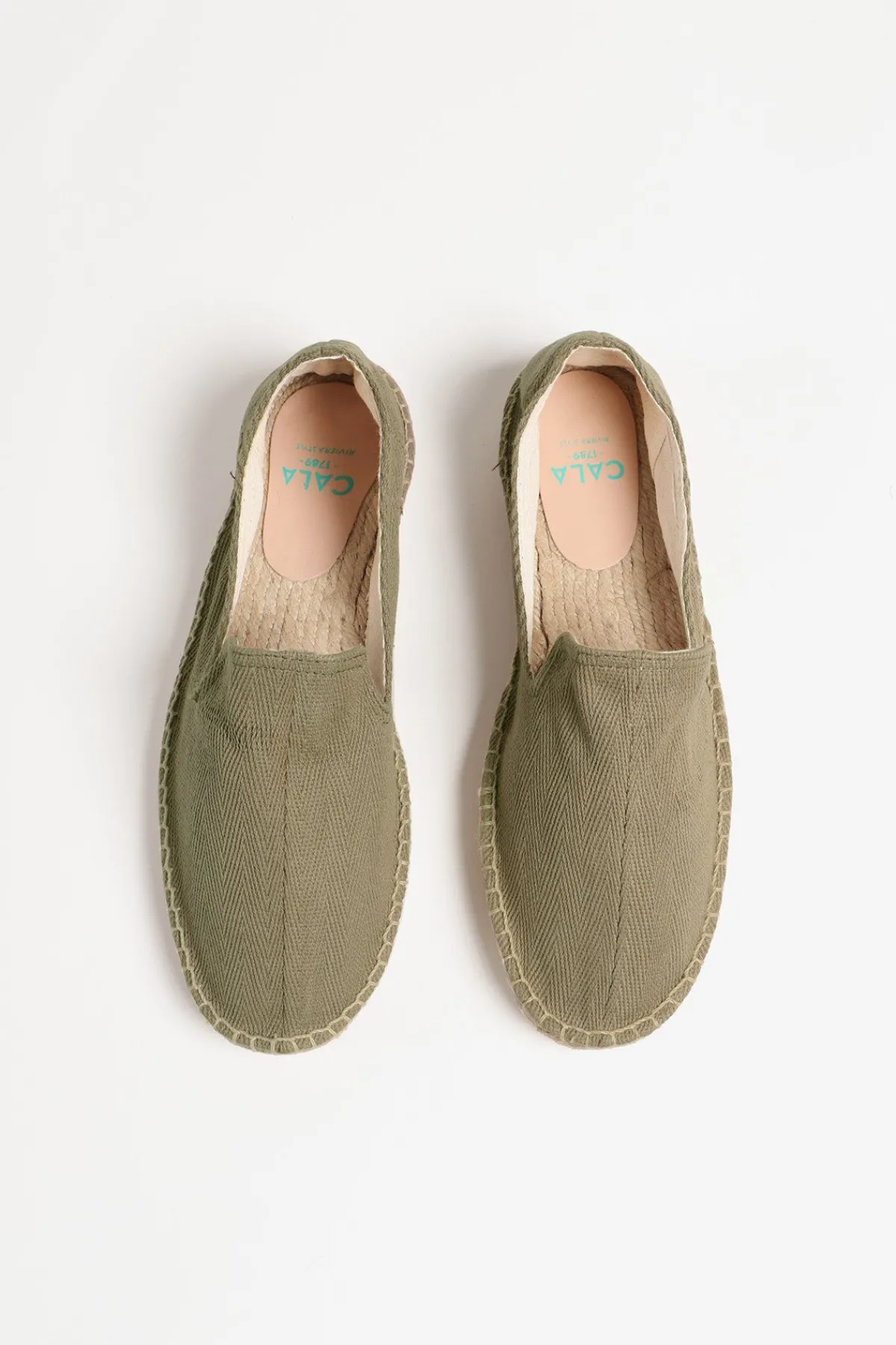 Cala 1789 Espadrilles Kaki Homme Slipon Bonifacio Best