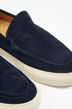 Cala 1789 Espadrilles marine cuir LEON MARINELLA New