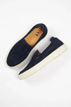 Cala 1789 Espadrilles marine cuir LEON MARINELLA New