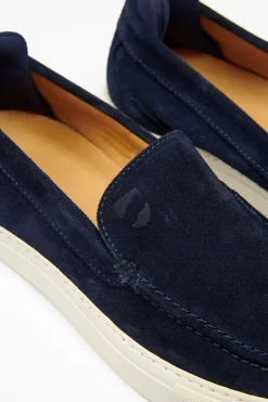 Cala 1789 Espadrilles marine cuir LEON MARINELLA New
